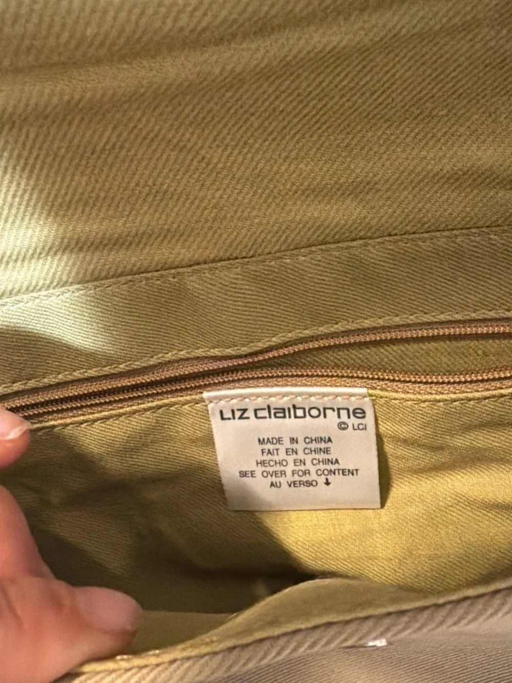 Leather Contrast Flap Crossbody Bag - Brown & Tan